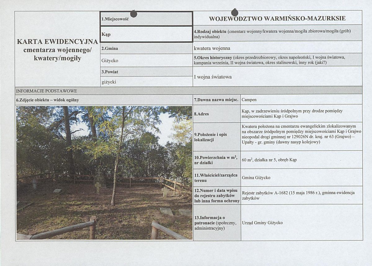karta ewidencyjna, skan nr 1