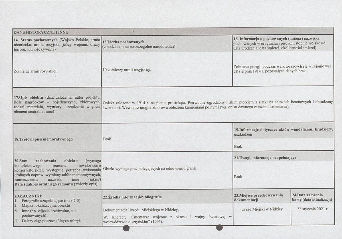karta ewidencyjna, skan nr 2
