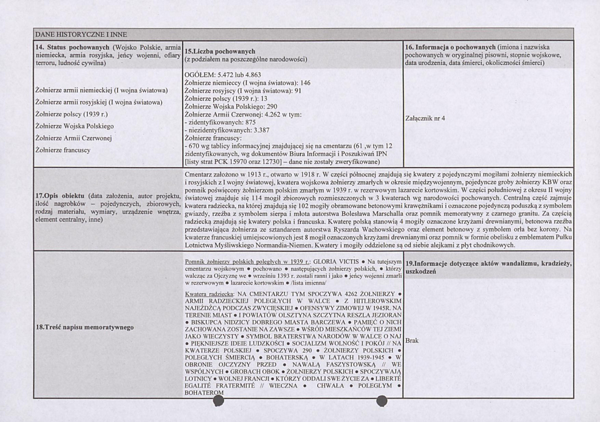 karta ewidencyjna, skan nr 2