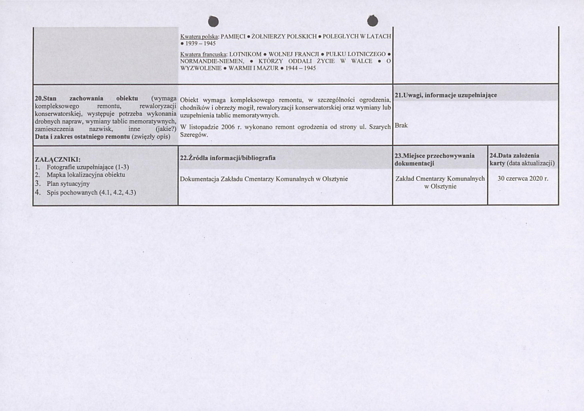 karta ewidencyjna, skan nr 3