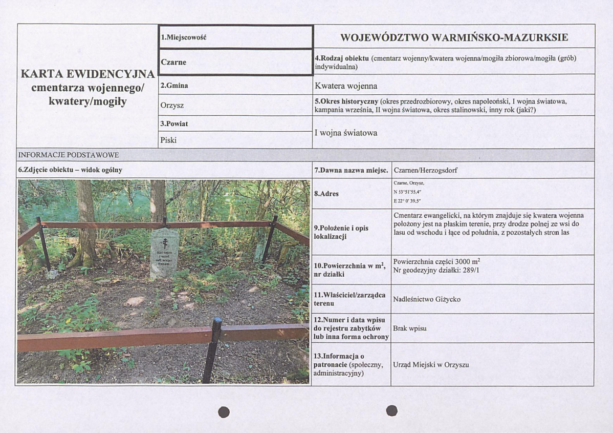 karta ewidencyjna, skan nr 1