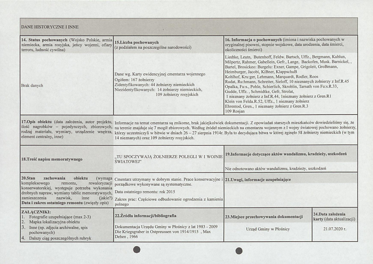 karta ewidencyjna, skan nr 2