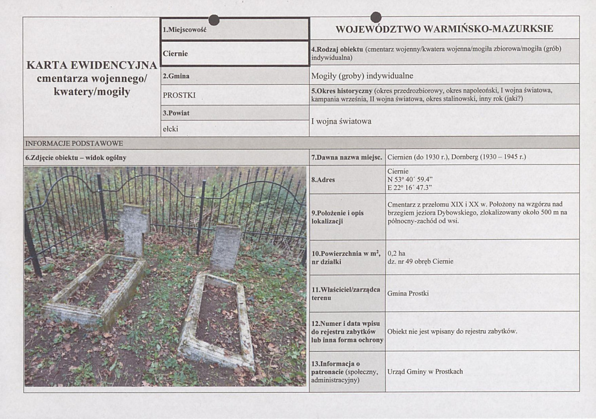 karta ewidencyjna, skan nr 1