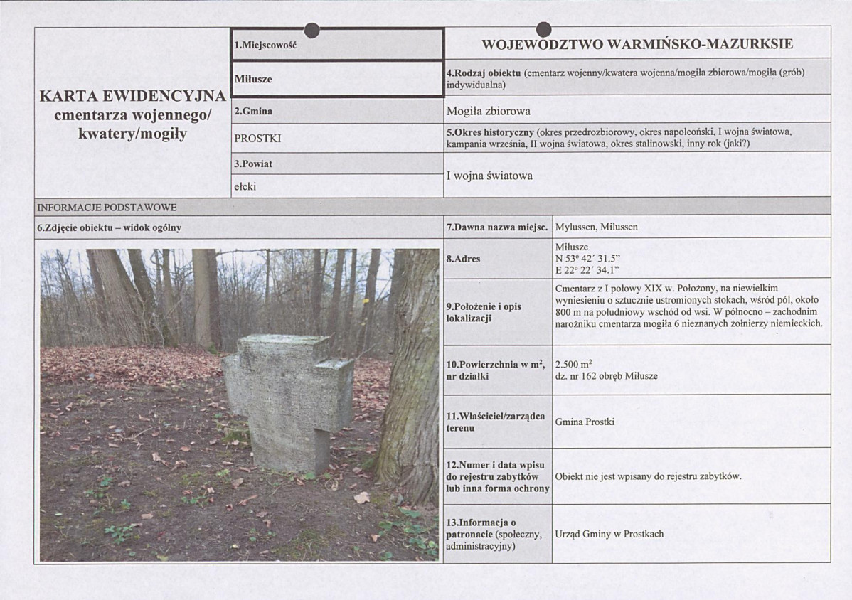 karta ewidencyjna, skan nr 1