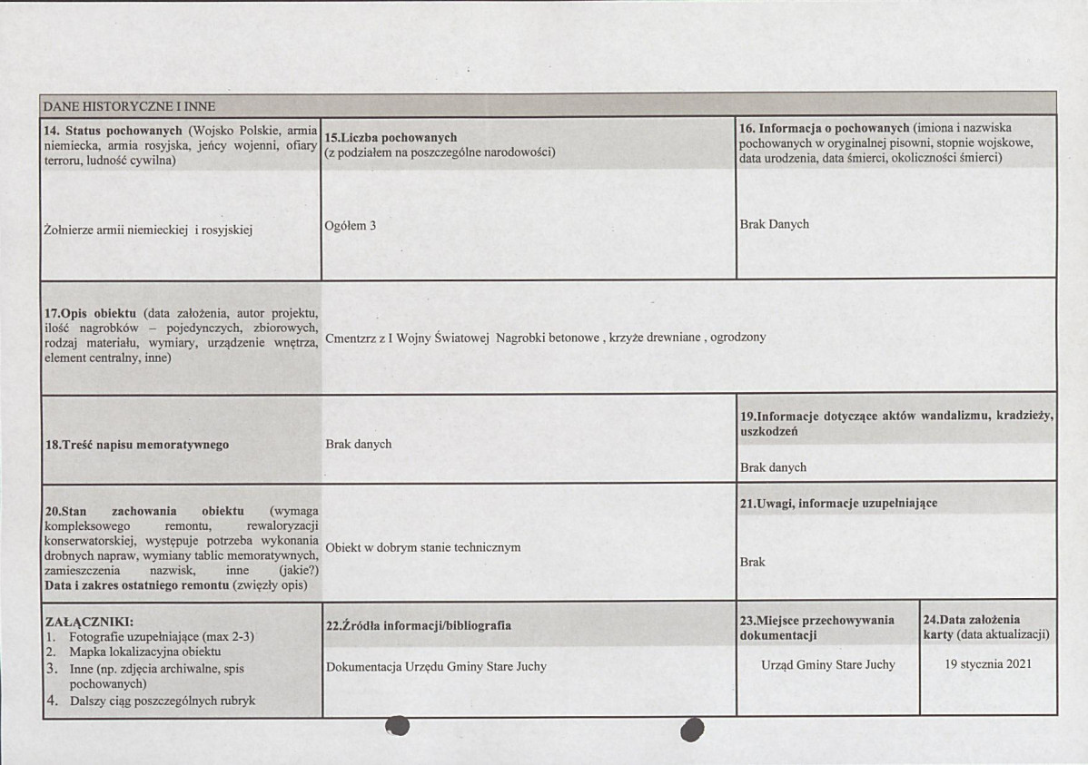 karta ewidencyjna, skan nr 2