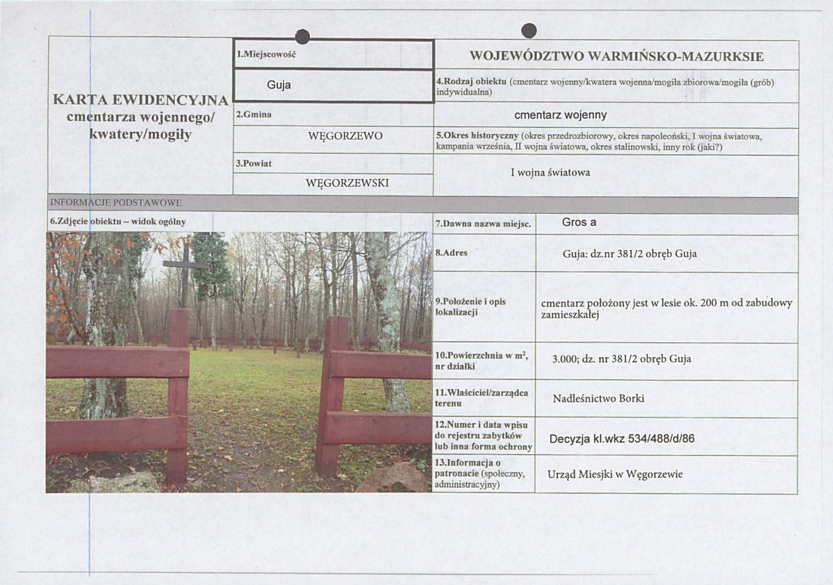 karta ewidencyjna, skan nr 1