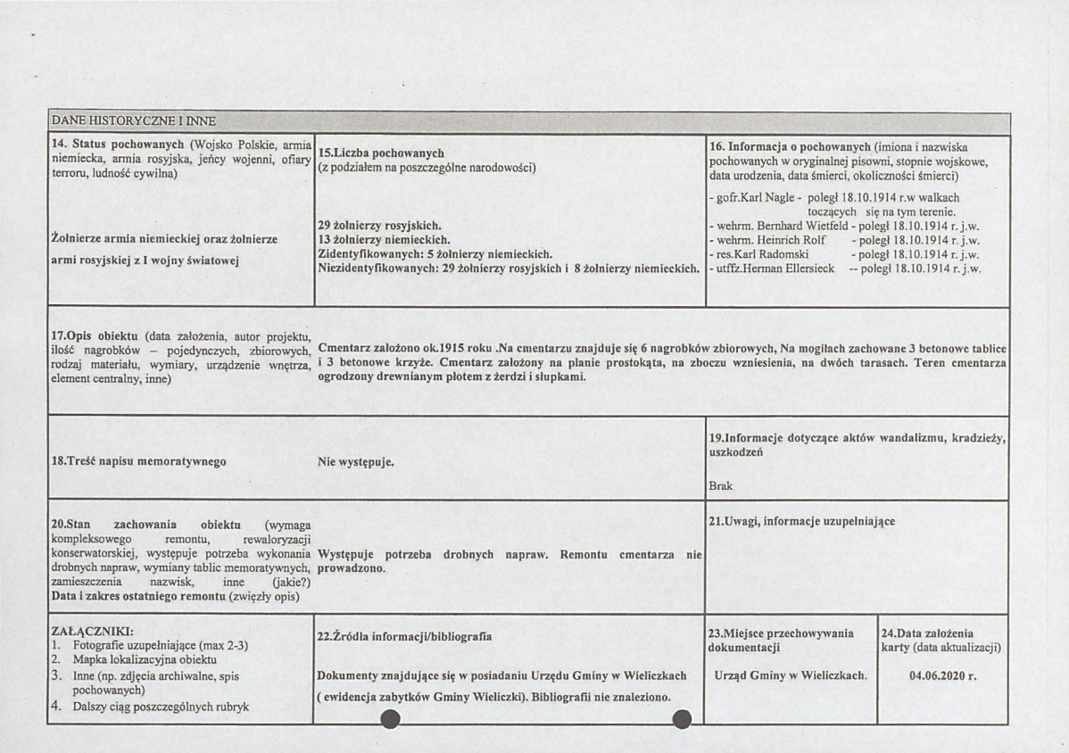 karta ewidencyjna, skan nr 2