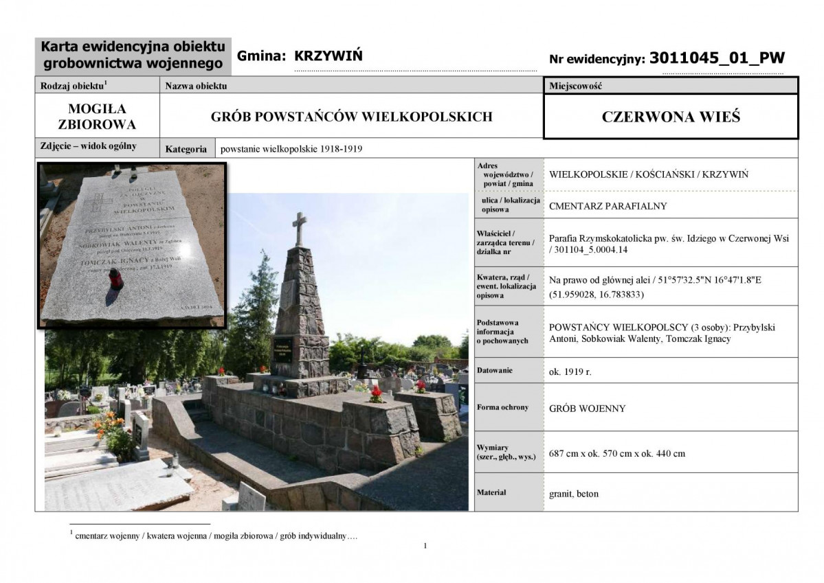 karta ewidencyjna, skan nr 1