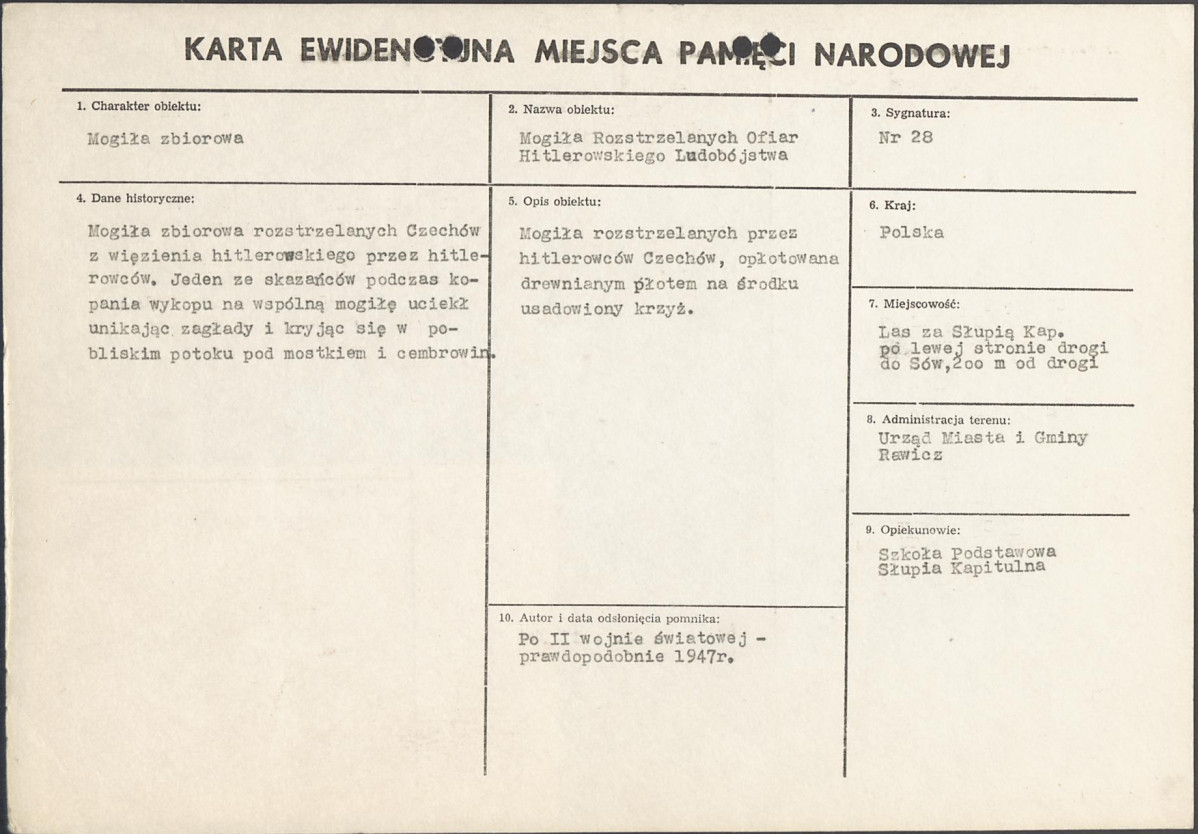 karta ewidencyjna, skan nr 1
