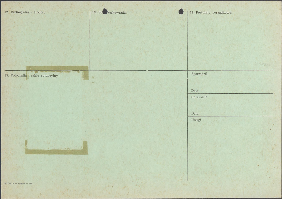 karta ewidencyjna, skan nr 2