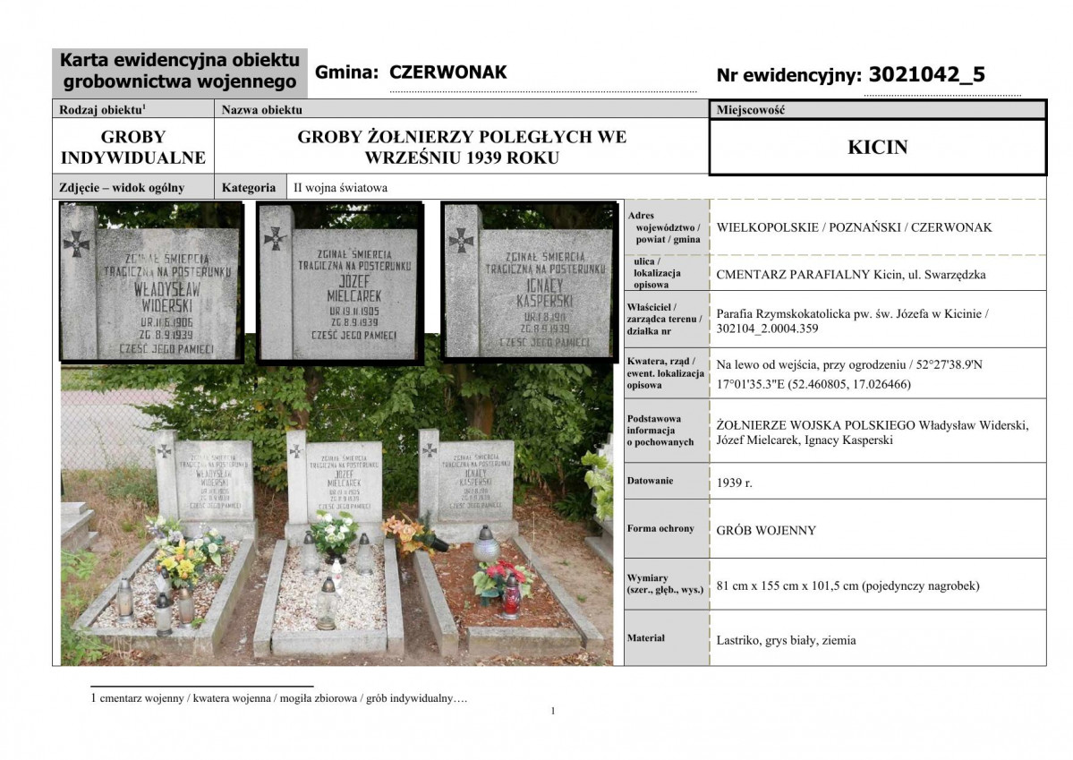karta ewidencyjna, skan nr 1