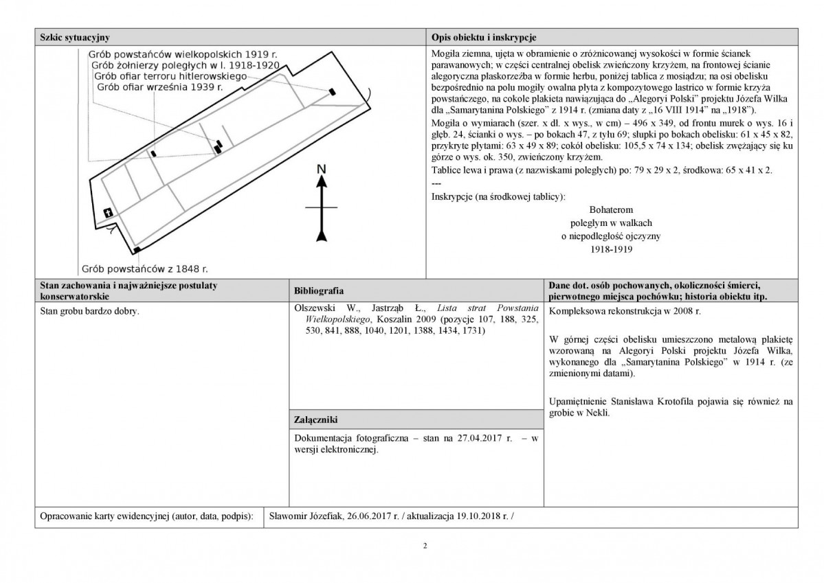 karta ewidencyjna, skan nr 2