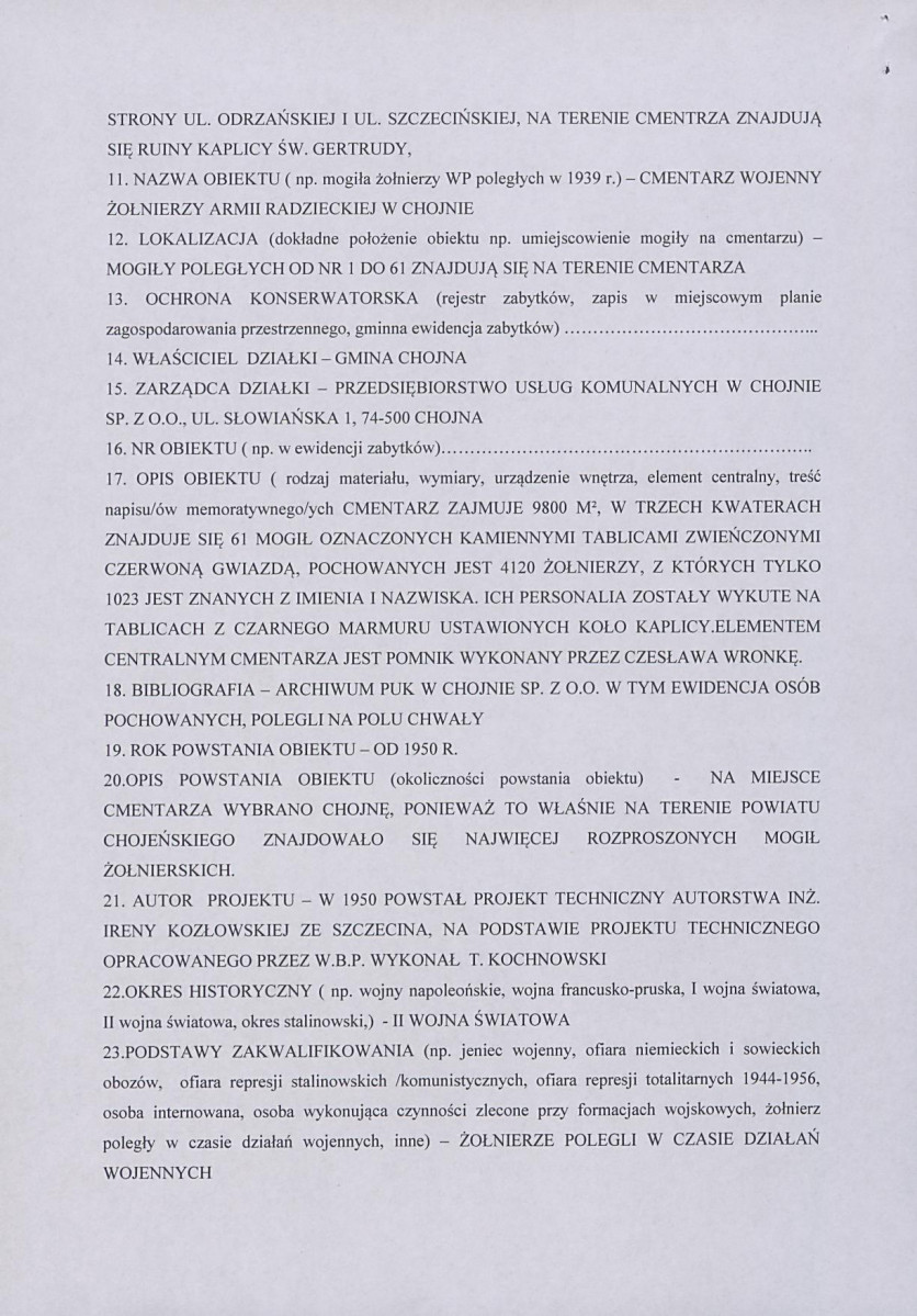 karta ewidencyjna, skan nr 2
