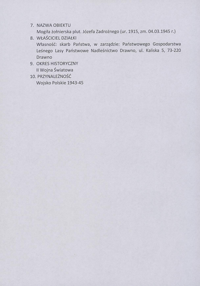 karta ewidencyjna, skan nr 2