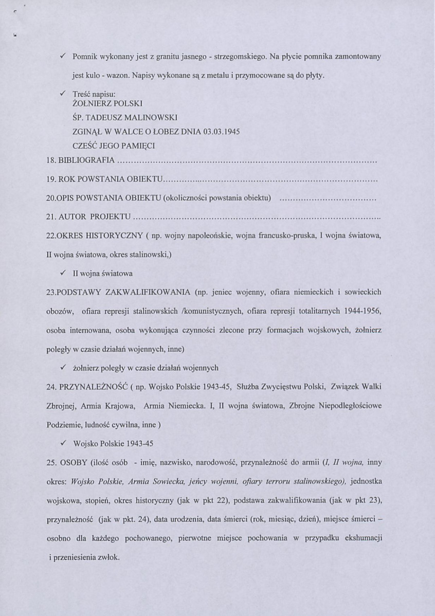 karta ewidencyjna, skan nr 3