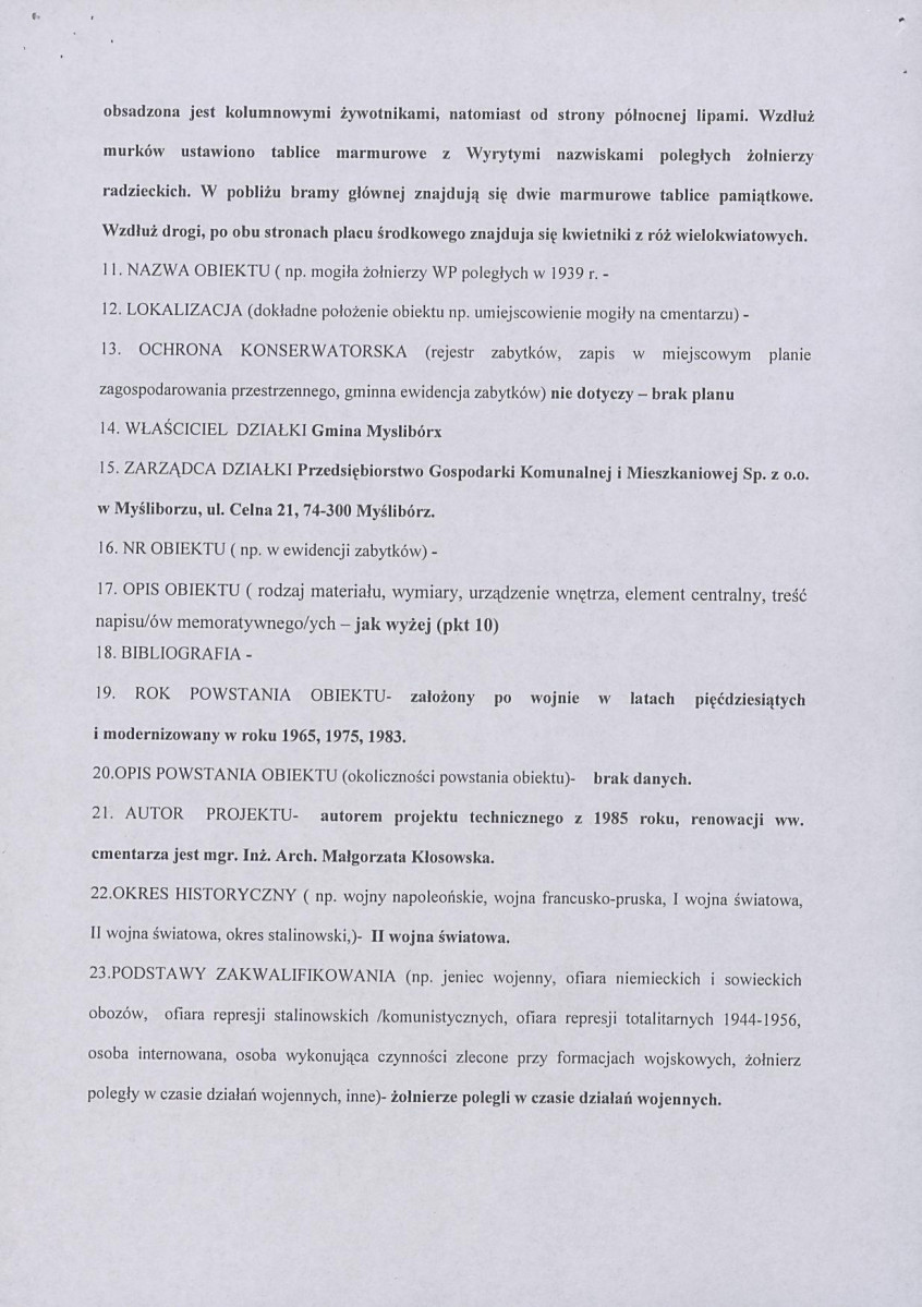 karta ewidencyjna, skan nr 2