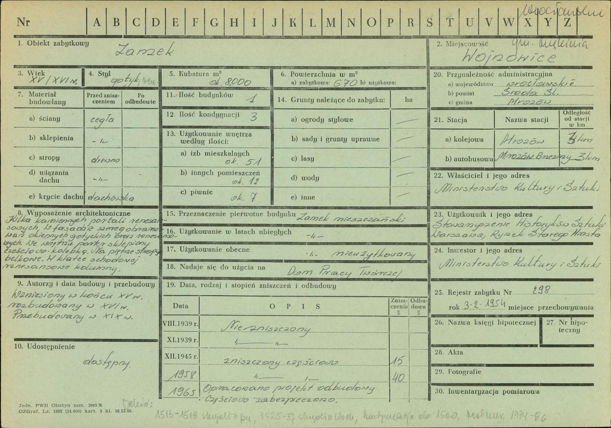 KZ - Karta zielona, skan nr 1