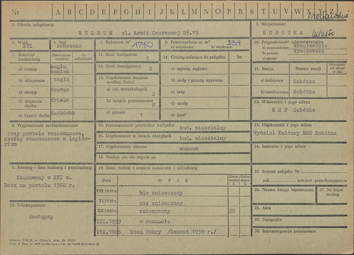 KZ - Karta zielona, skan nr 1