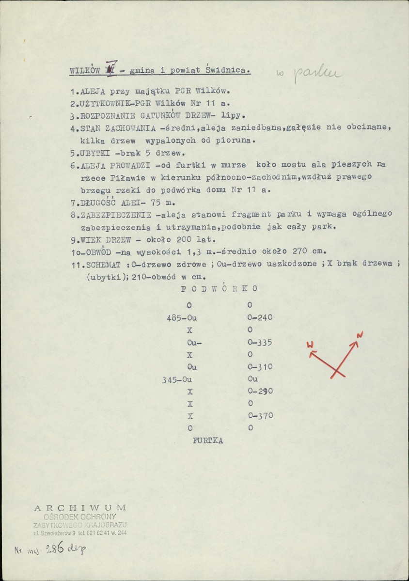 Ewidencja parkowa, skan nr 3