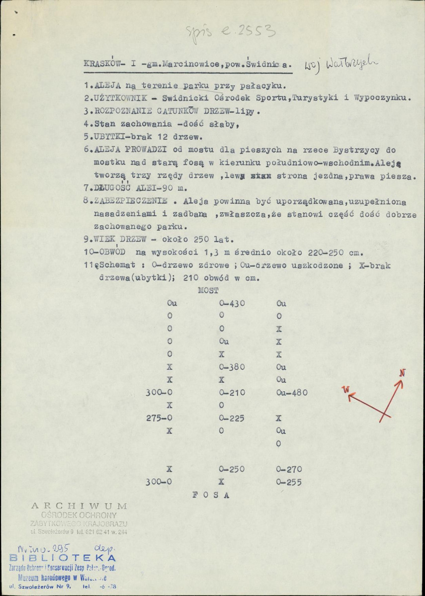 Ewidencja parkowa, skan nr 1