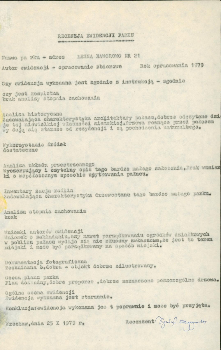 Ewidencja parkowa, skan nr 4