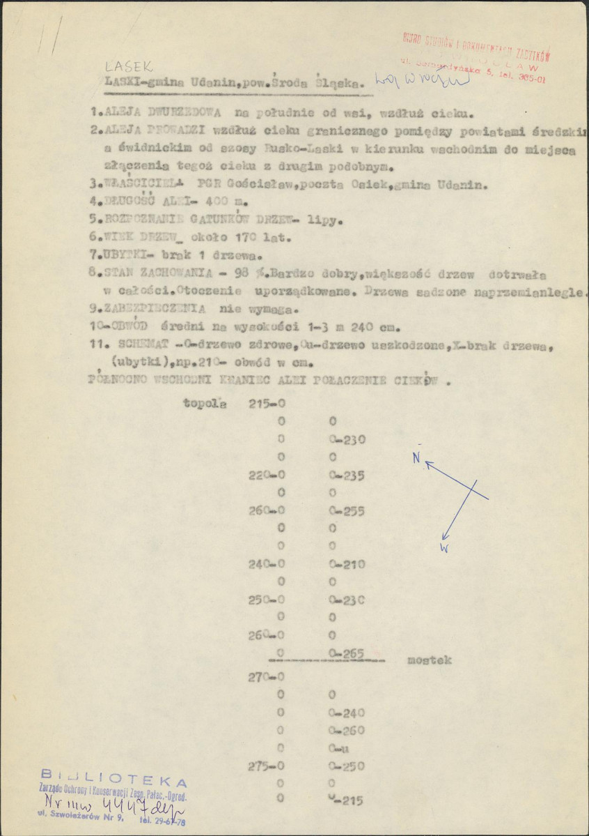 Ewidencja parkowa, skan nr 3