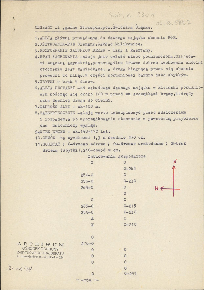 Ewidencja parkowa, skan nr 2