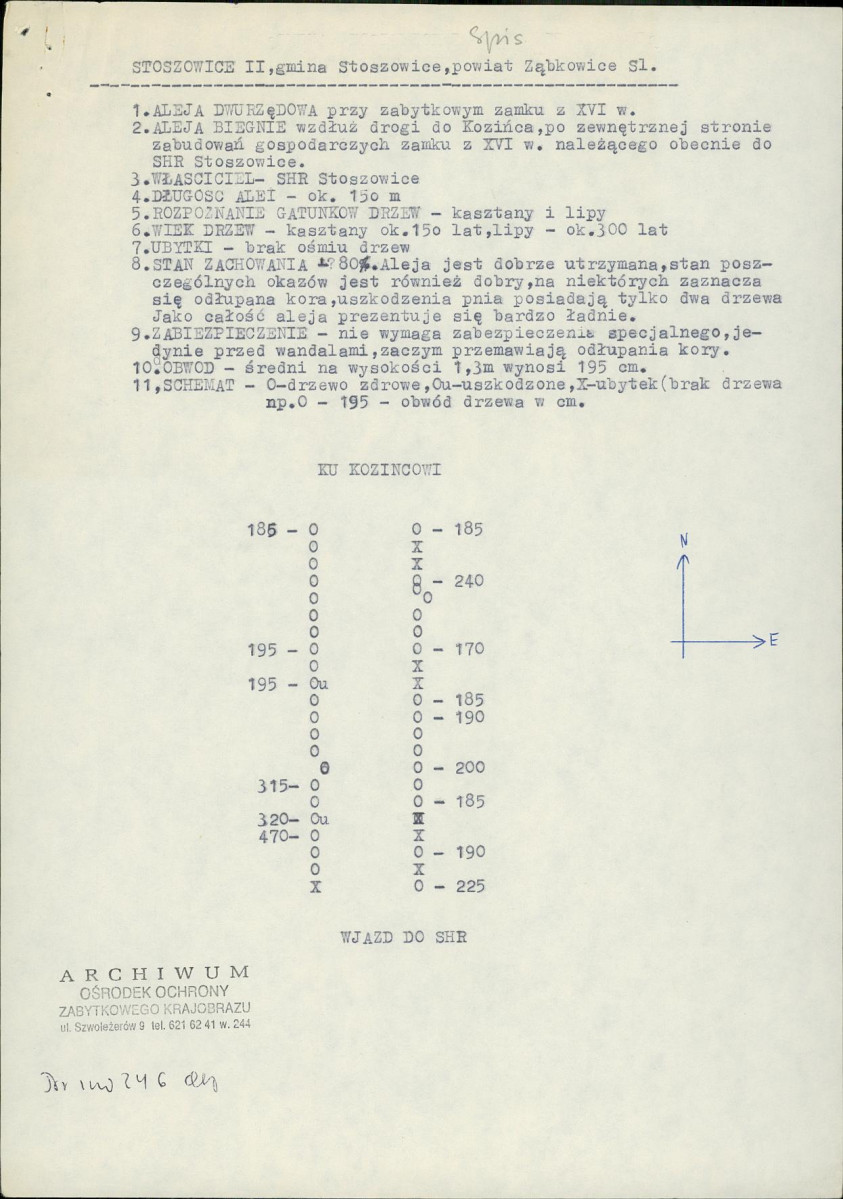 EP - Ewidencja parkowa, skan nr 2