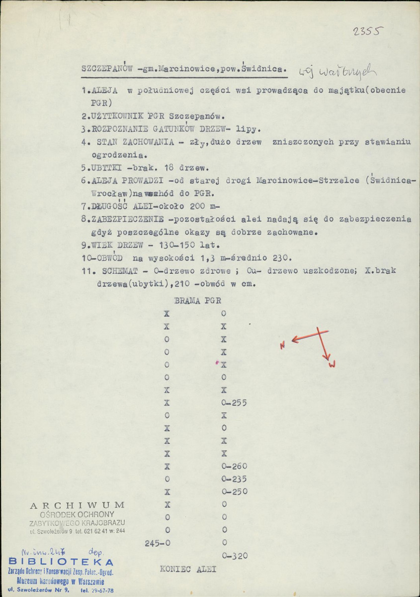Ewidencja parkowa, skan nr 1