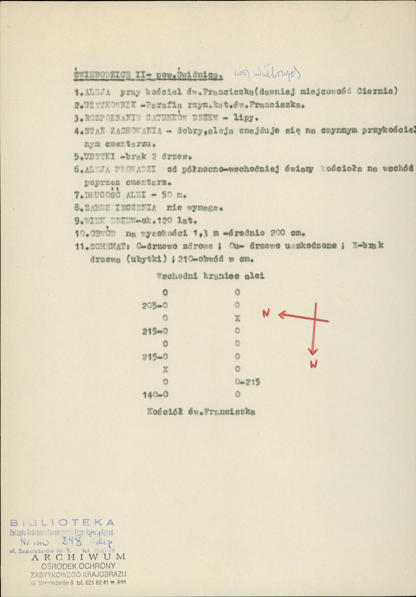 Ewidencja parkowa, skan nr 2