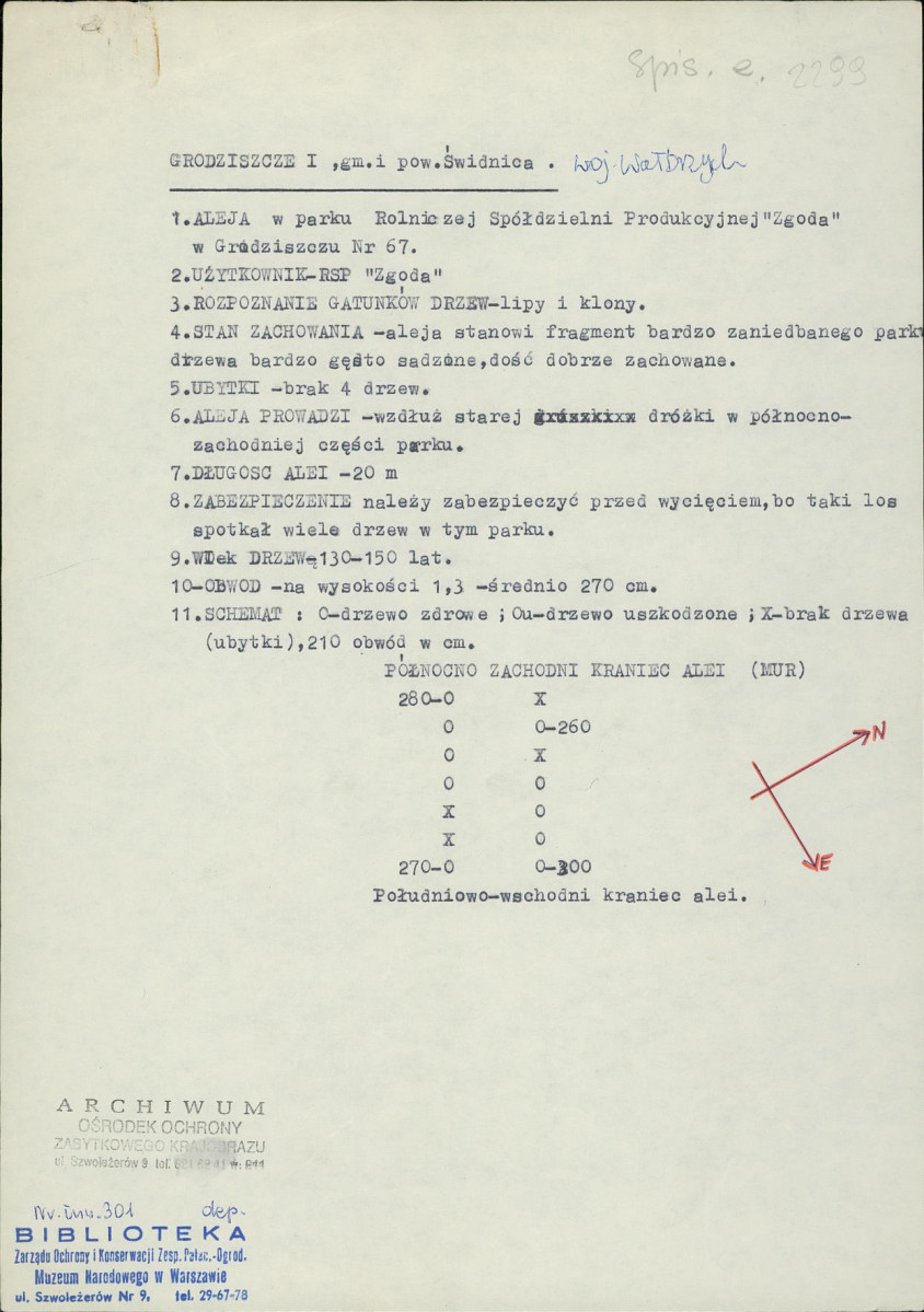 Ewidencja parkowa, skan nr 1