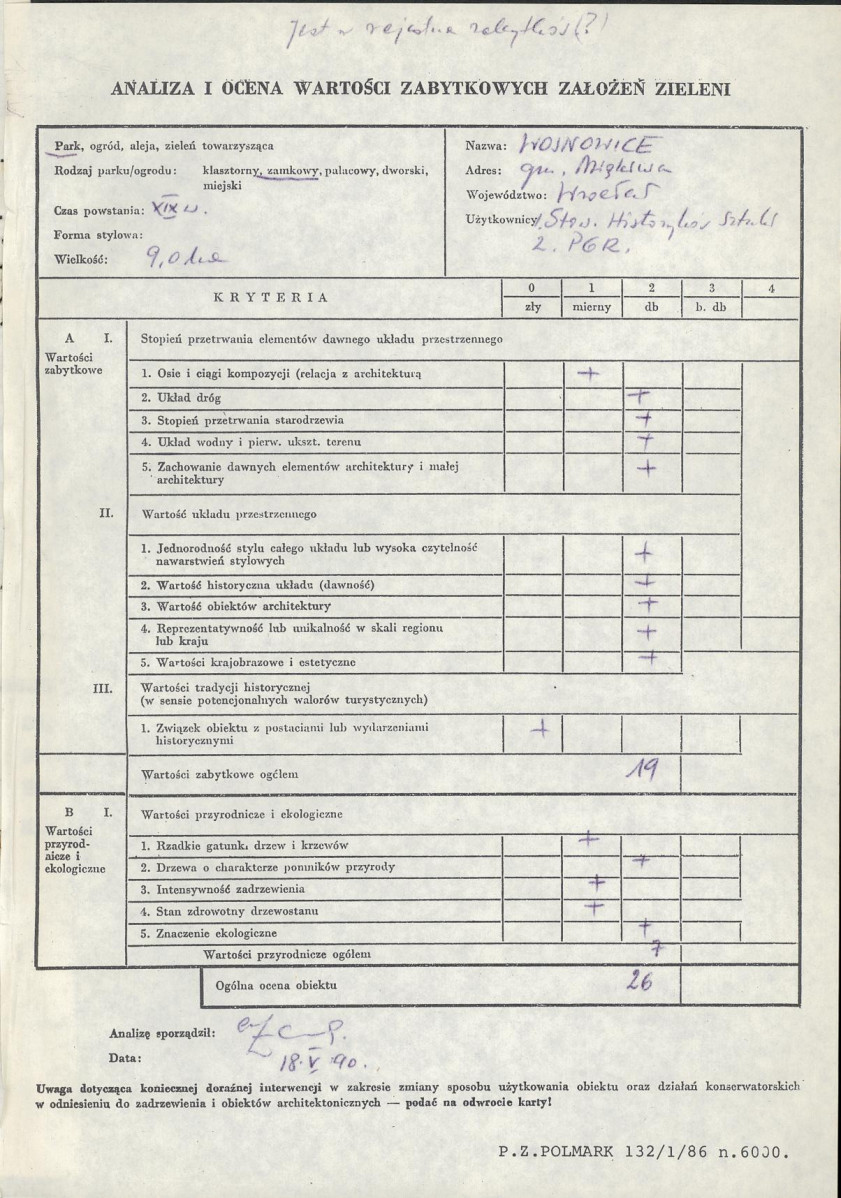Ewidencja parkowa, skan nr 3