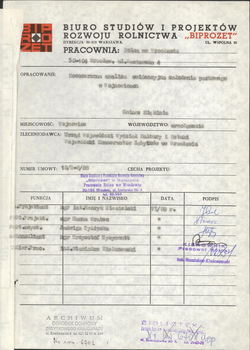Ewidencja parkowa, skan nr 4
