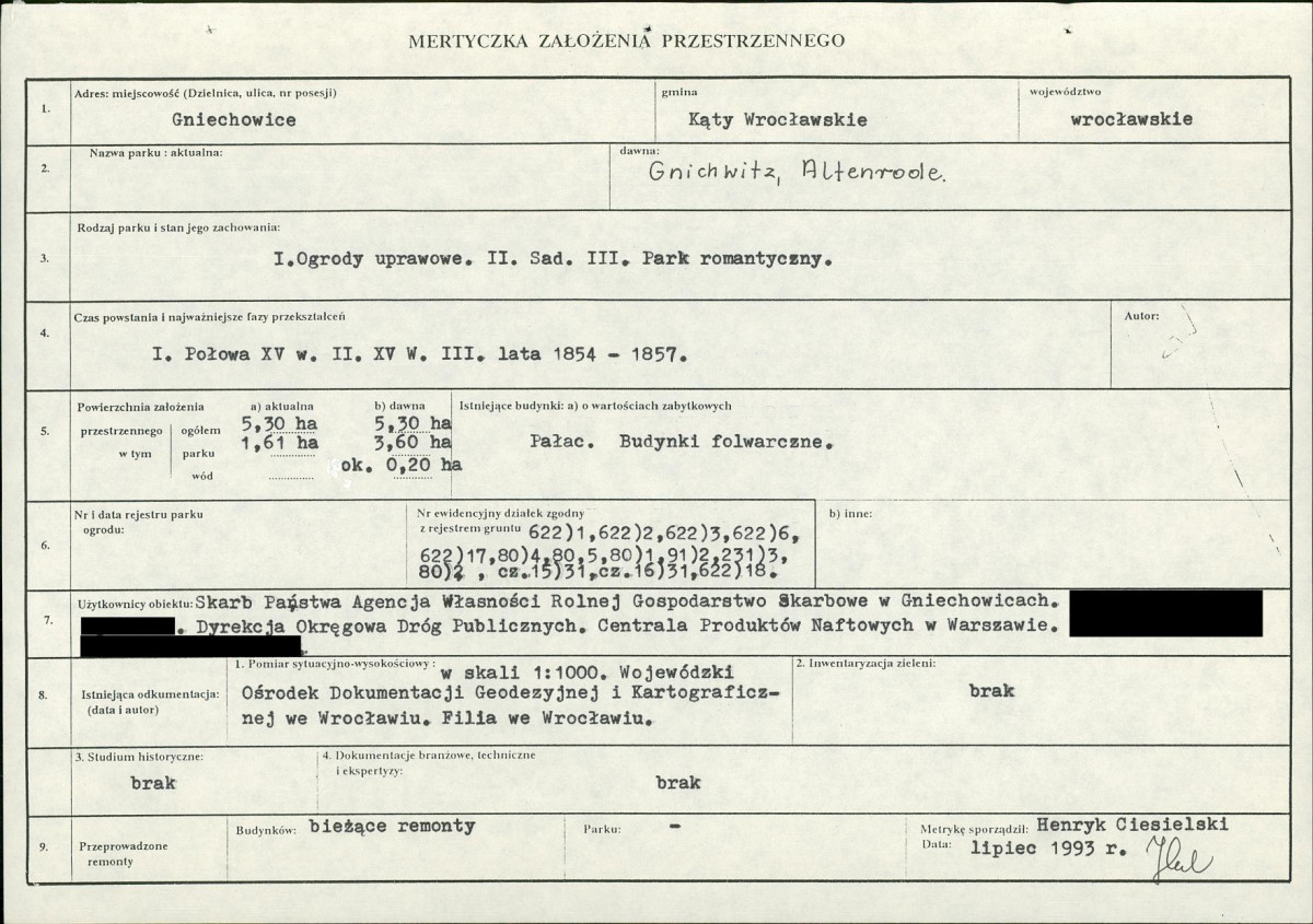 EP - Ewidencja parkowa, skan nr 7