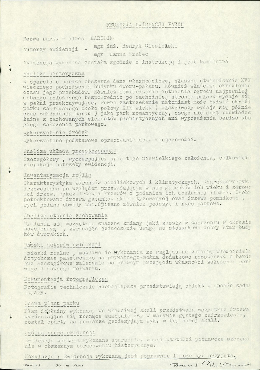 Ewidencja parkowa, skan nr 5