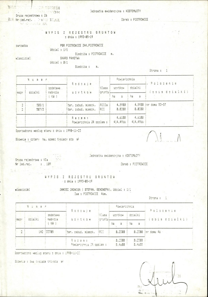 Ewidencja parkowa, skan nr 8