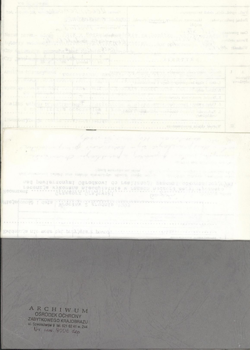 Ewidencja parkowa, skan nr 2