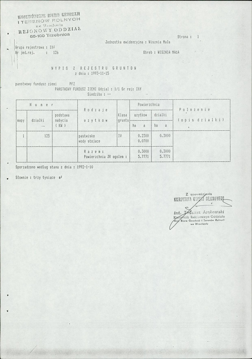 Ewidencja parkowa, skan nr 53
