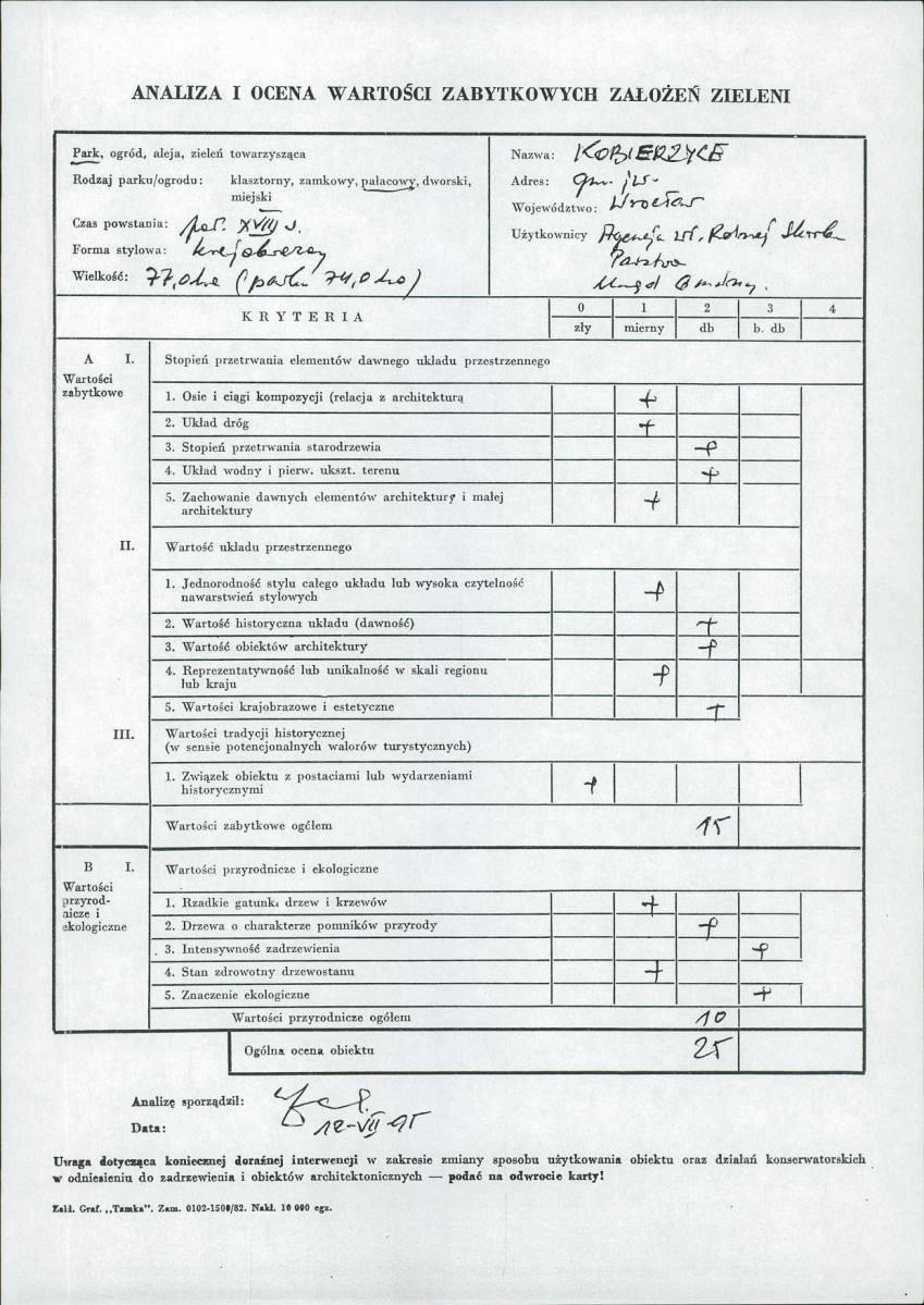 EP - Ewidencja parkowa, skan nr 3