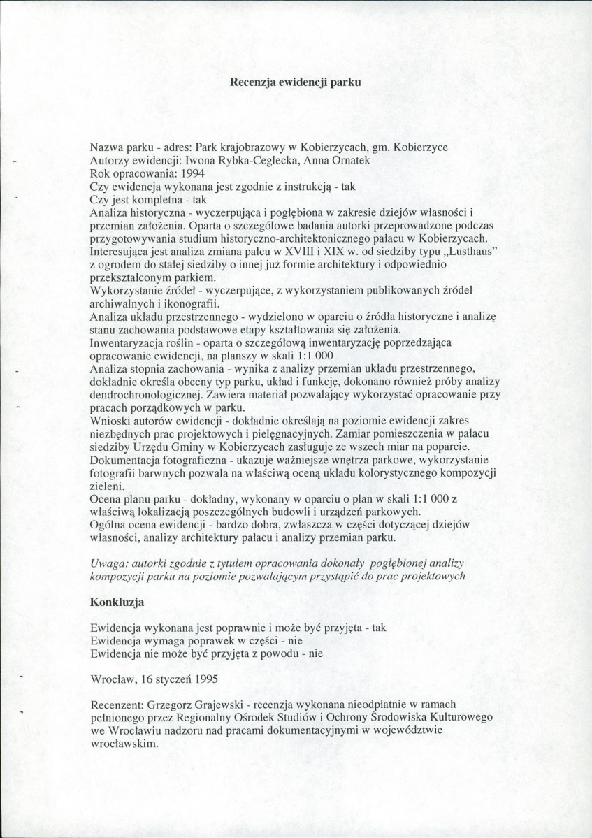 EP - Ewidencja parkowa, skan nr 5