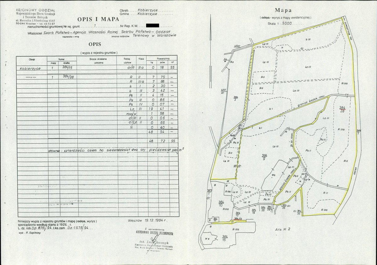 EP - Ewidencja parkowa, skan nr 8
