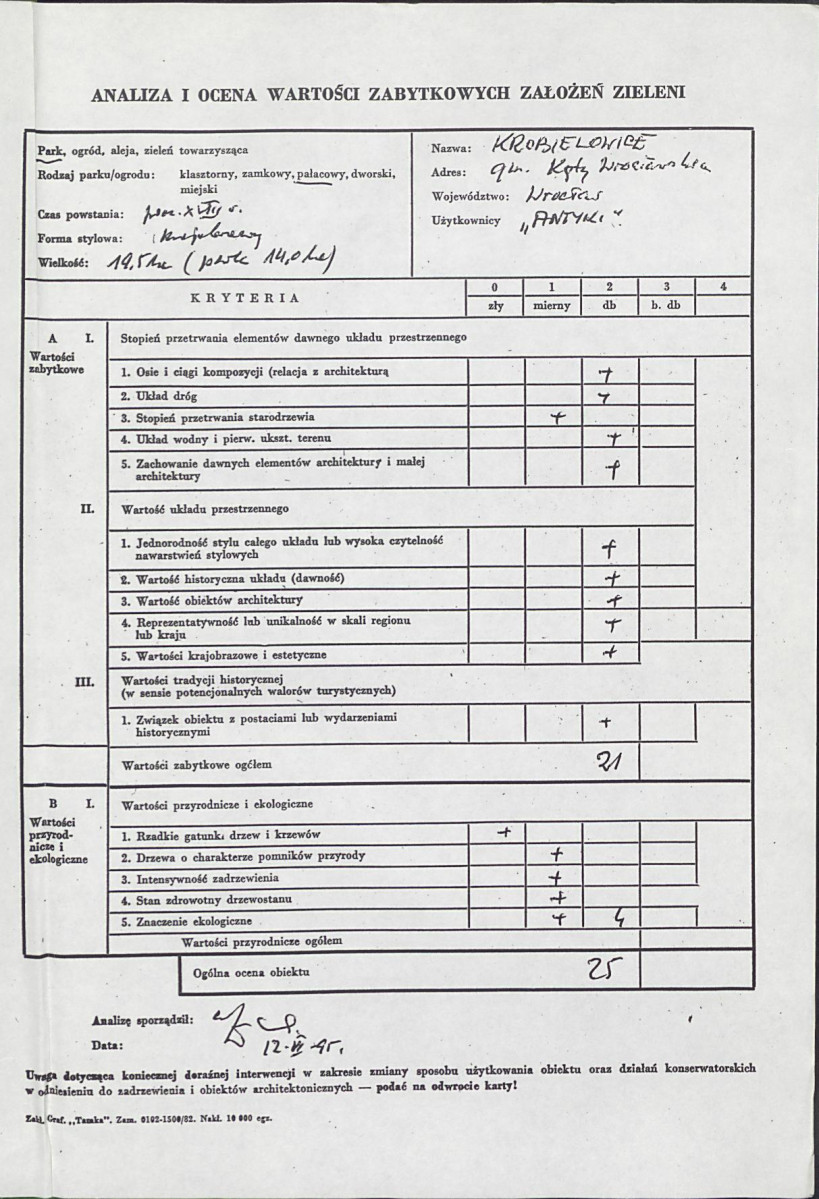 Ewidencja parkowa, skan nr 3
