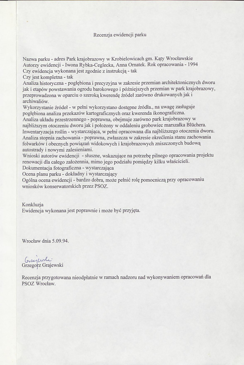 Ewidencja parkowa, skan nr 5