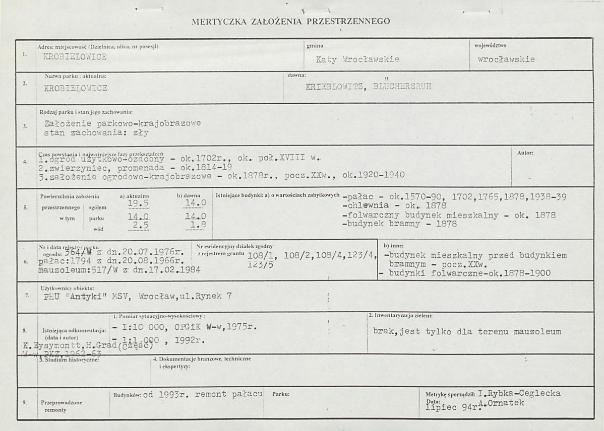 Ewidencja parkowa, skan nr 7