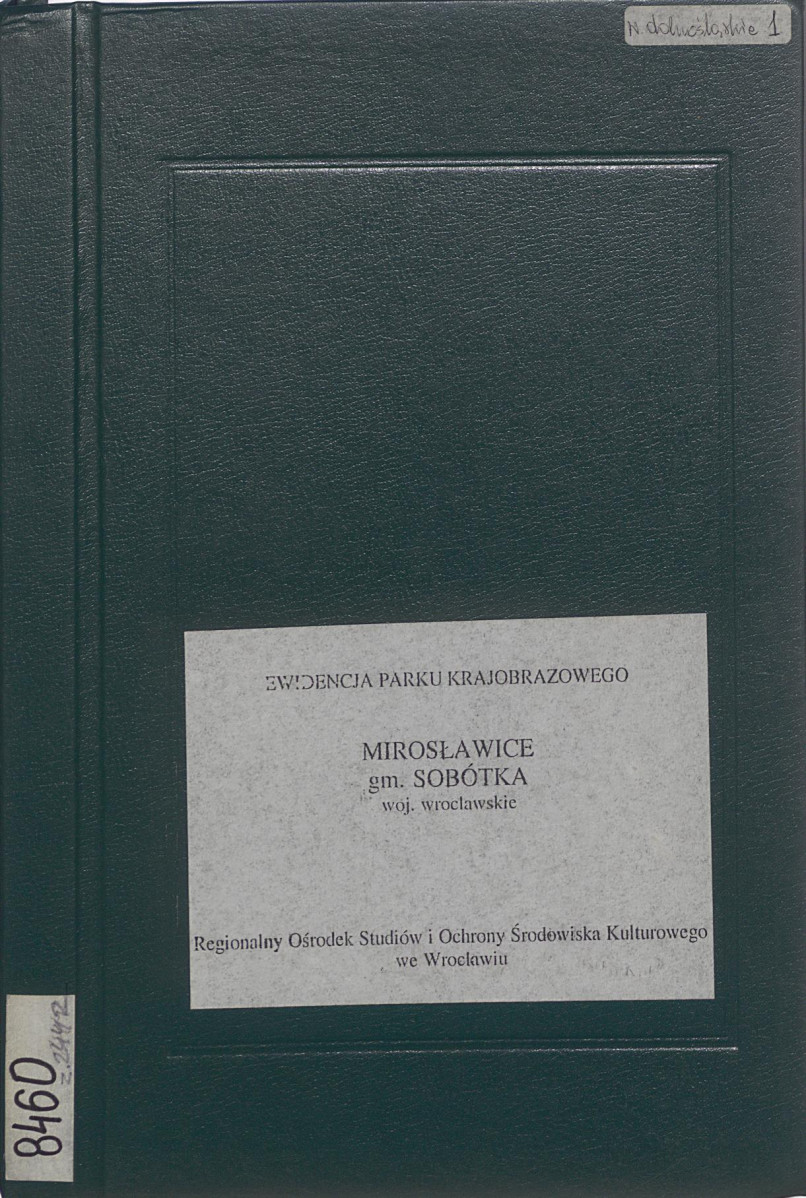 Ewidencja parkowa, skan nr 1