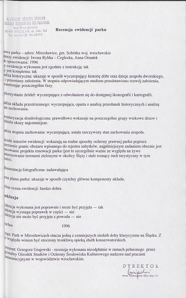 Ewidencja parkowa, skan nr 5