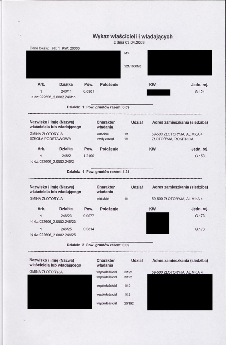 EP - Ewidencja parkowa, skan nr 8