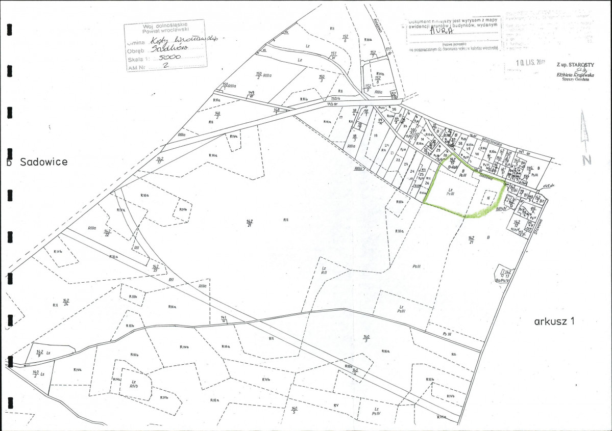 Ewidencja parkowa, skan nr 10