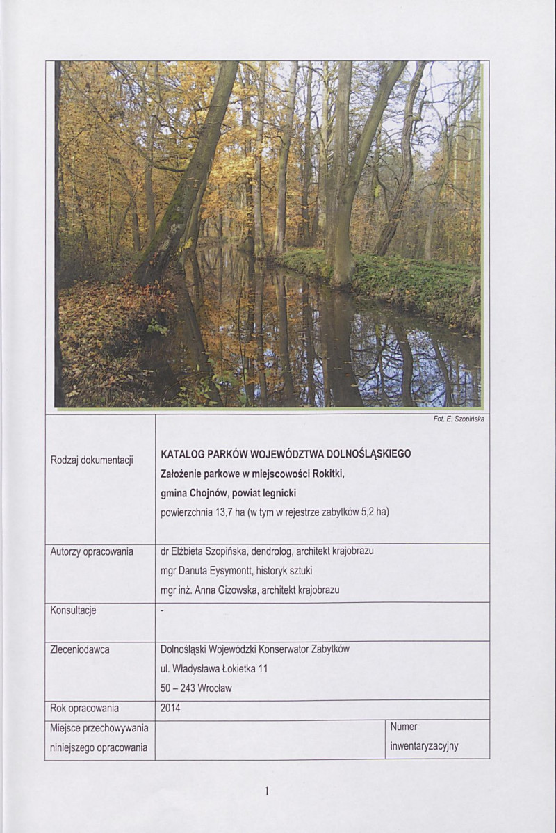 Ewidencja parkowa, skan nr 2