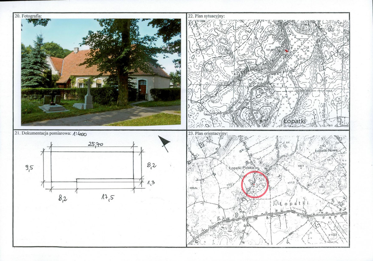KEZN - Karta obiektu niewpisanego do rejestru, skan nr 2